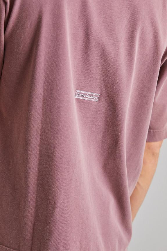 Acne Studios Crew Neck T-Shirt Plum Purple FN-UX-TSHI000018